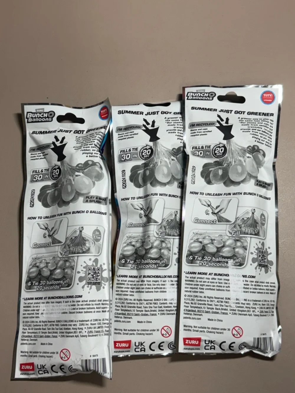 Bunch O Balloons Tropical Party Water Balloons - Bundle of 3!